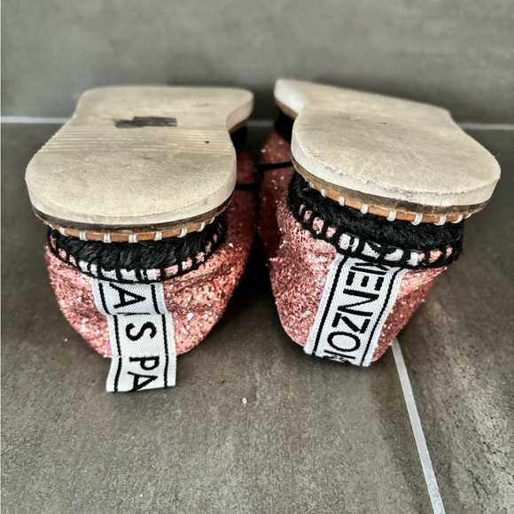 Kenzo Pink Glitter Espadrilles - Picture 8 of 13